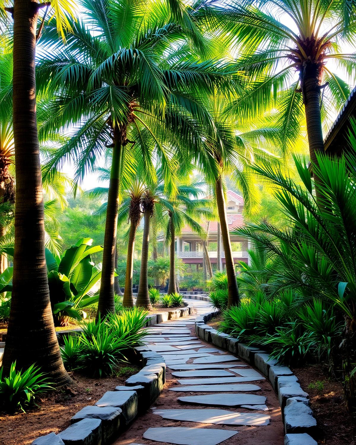 Tropical Courtyard