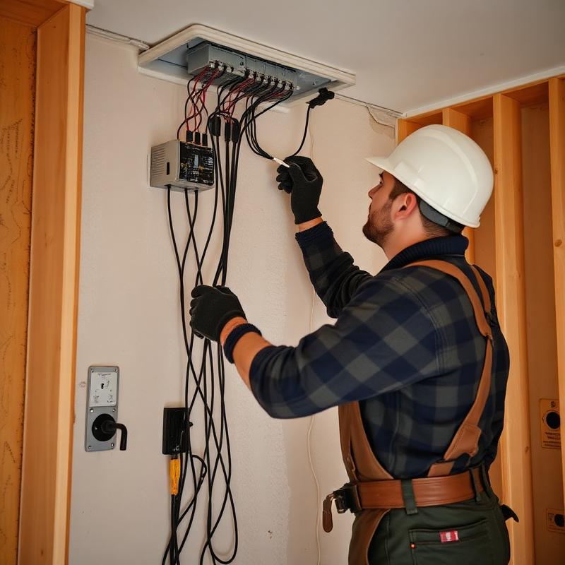 Elektromos felújítás családi házban